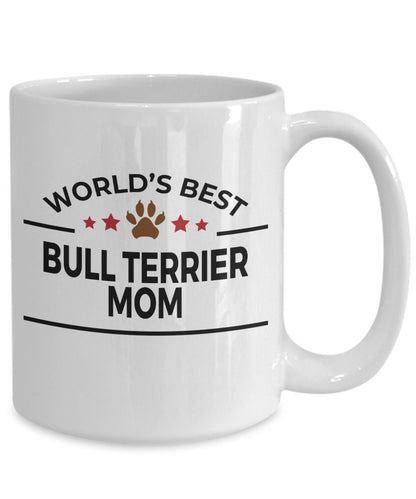 Bull Terrier Dog Mom Mug - Mallard Moon Gift Shop