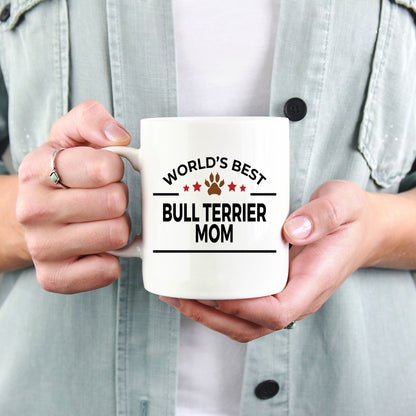 Bull Terrier Dog Mom Mug - Mallard Moon Gift Shop
