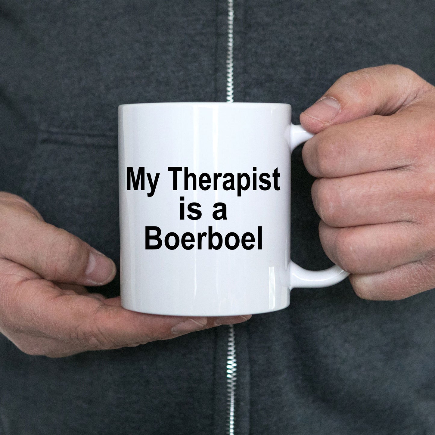 Boerboel Dog Therapist Mug - Mallard Moon Gift Shop