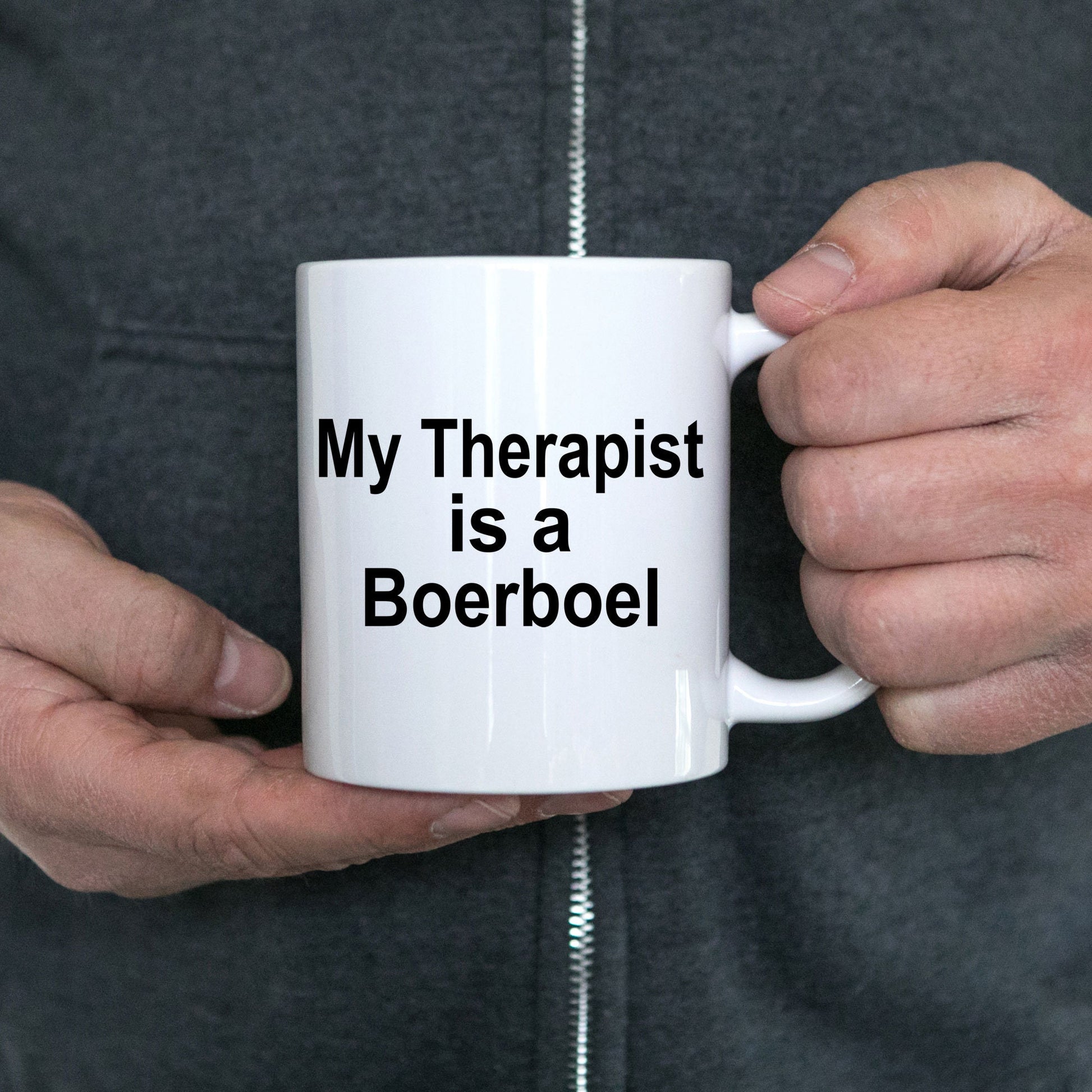 Boerboel Dog Therapist Mug - Mallard Moon Gift Shop