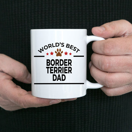 Border Terrier Dog Dad Mug - Mallard Moon Gift Shop
