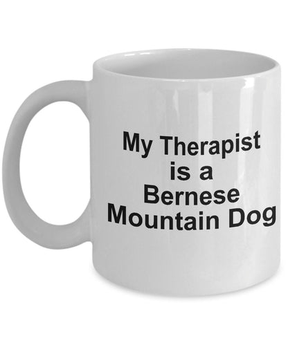 Bernese Mountain Dog Therapist Coffee Mug - Mallard Moon Gift Shop