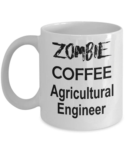 Agricultural Engineer Zombie Mug - Mallard Moon Gift Shop