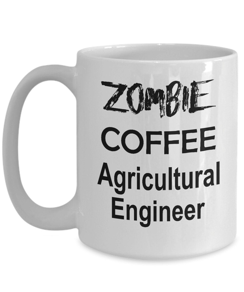 Agricultural Engineer Zombie Mug - Mallard Moon Gift Shop