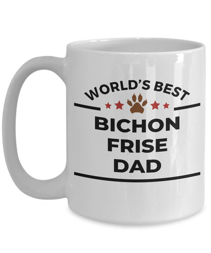 Bichon Frise Dog Dad Mug - Mallard Moon Gift Shop