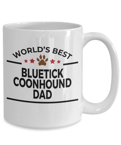 Bluetick Coonhound Dog Dad Mug - Mallard Moon Gift Shop