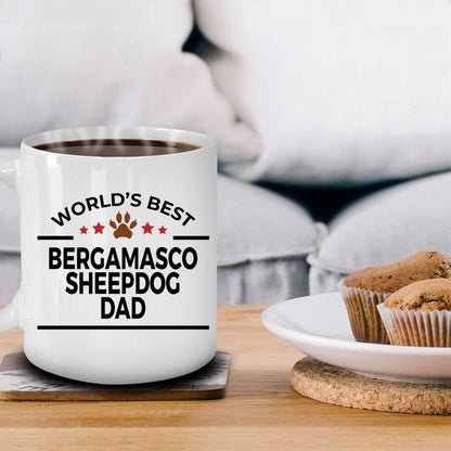 Bergamasco Sheepdog Dad Mug - Mallard Moon Gift Shop