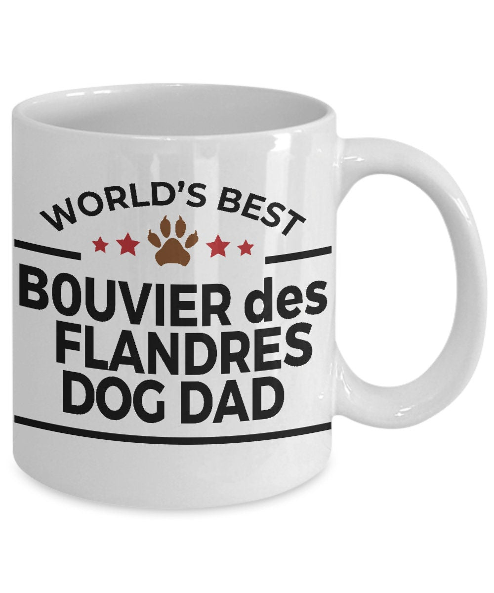 Bouvier des Flandres Dog Dad Mug - Mallard Moon Gift Shop
