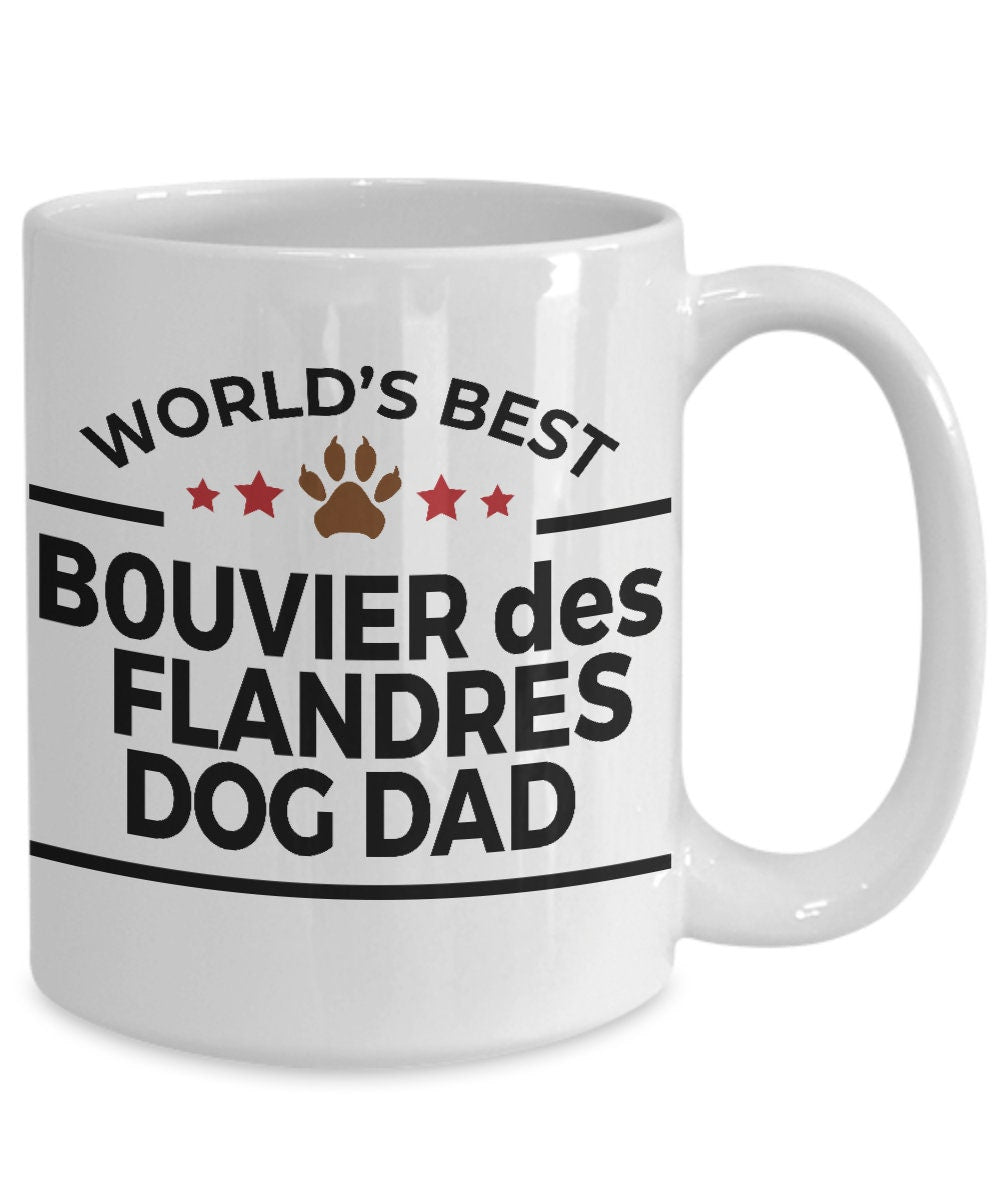 Bouvier des Flandres Dog Dad Mug - Mallard Moon Gift Shop