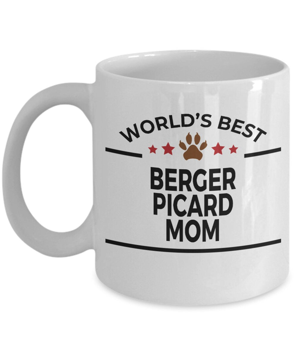 Berger Picard Dog Mom Mug - Mallard Moon Gift Shop