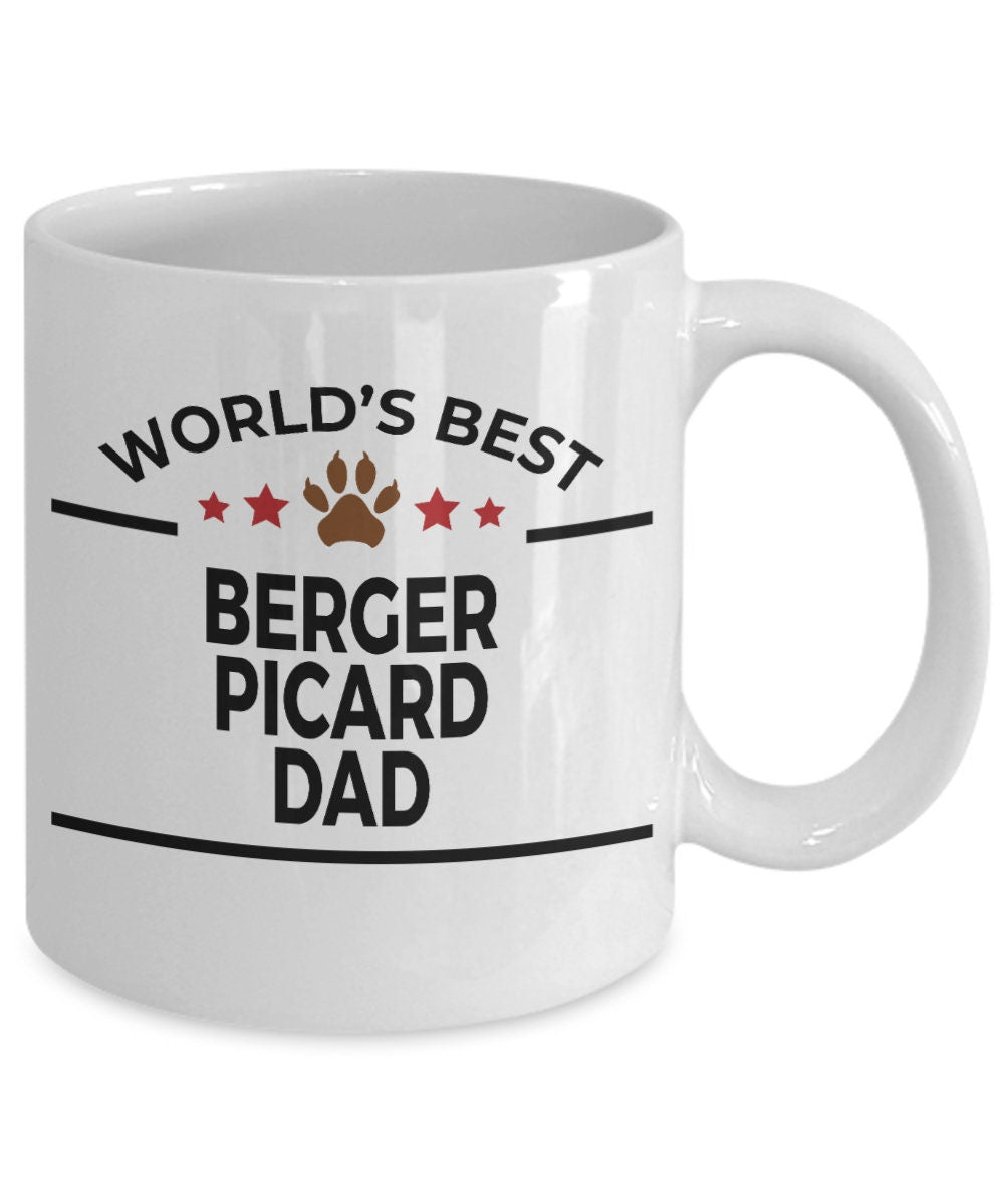 Berger Picard Dog Dad Mug - Mallard Moon Gift Shop