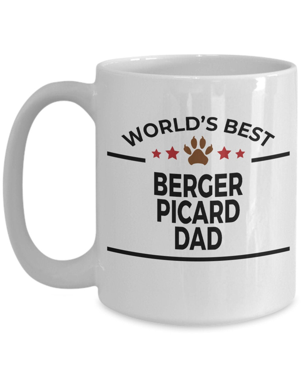 Berger Picard Dog Dad Mug - Mallard Moon Gift Shop