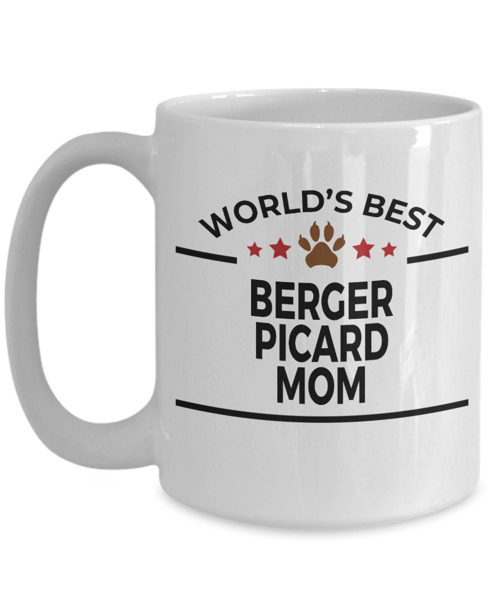 Berger Picard Dog Mom Mug - Mallard Moon Gift Shop