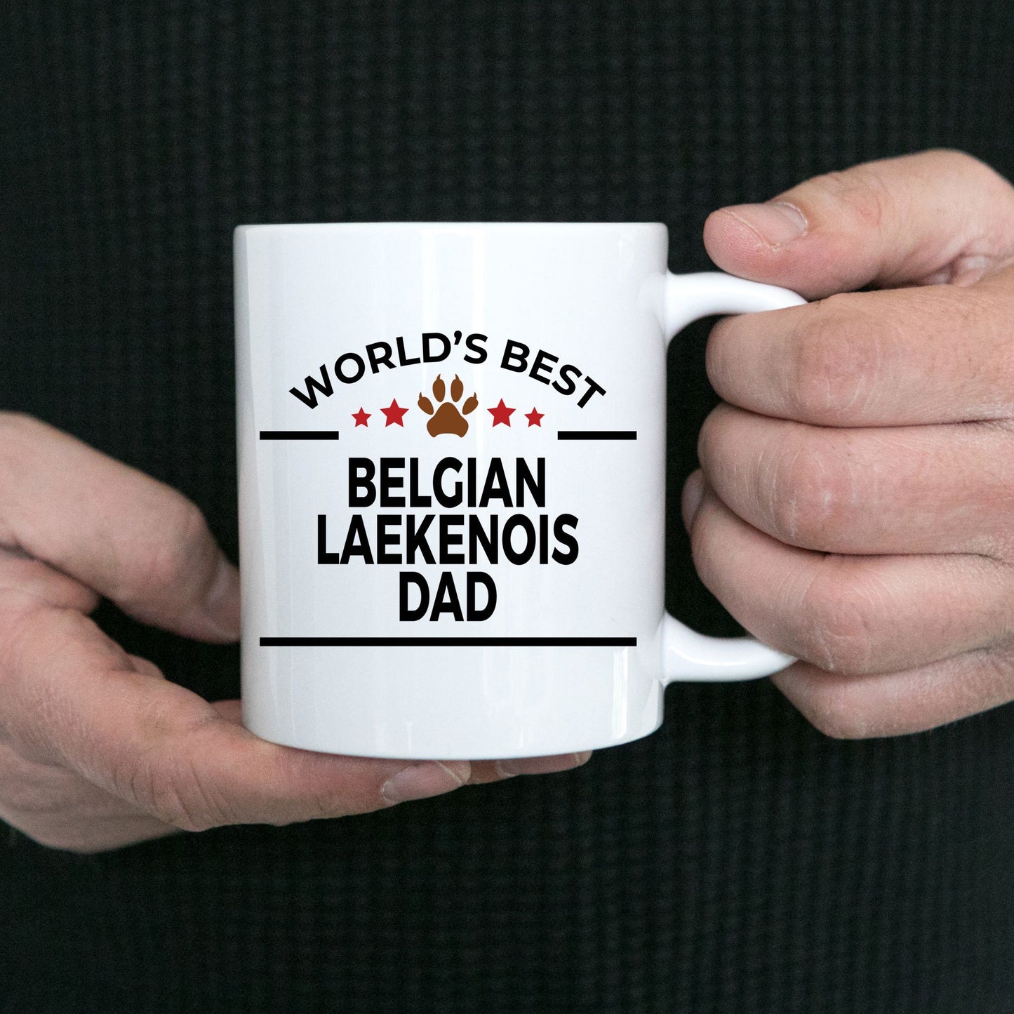 Belgian Laekenois Dog Dad Mug - Mallard Moon Gift Shop