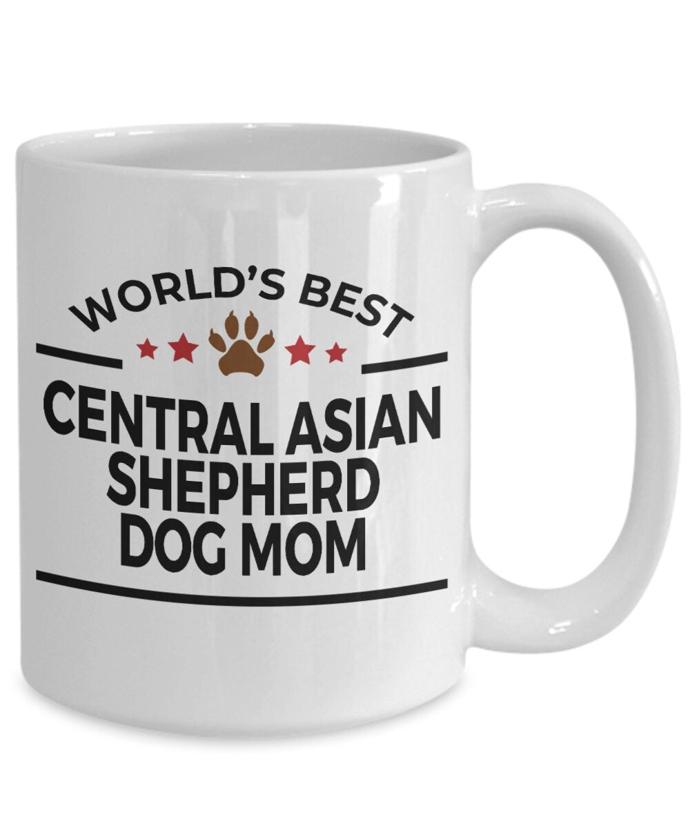 Central Asian Shepherd Dog Mom Coffee Mug - Mallard Moon Gift Shop