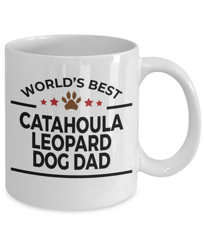 Catahoula Leopard Dog Dad Coffee Mug - Mallard Moon Gift Shop