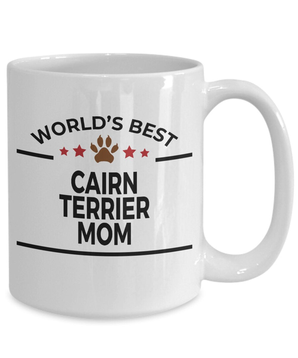 Cairn Terrier Dog Mom Mug - Mallard Moon Gift Shop