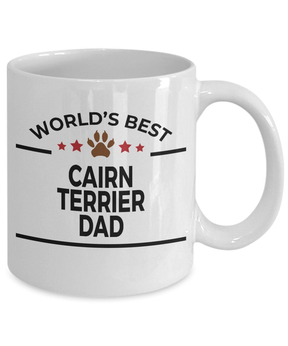 Cairn Terrier Dog Dad Mug - Mallard Moon Gift Shop