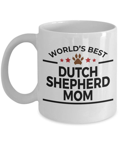 Dutch Shepherd Dog Mom Coffee Mug - Mallard Moon Gift Shop