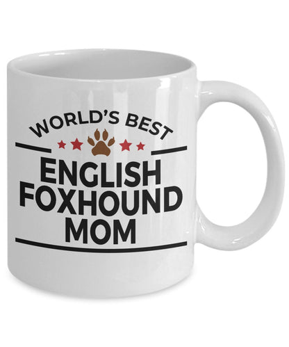English Foxhound Dog Mom Coffee Mug - Mallard Moon Gift Shop