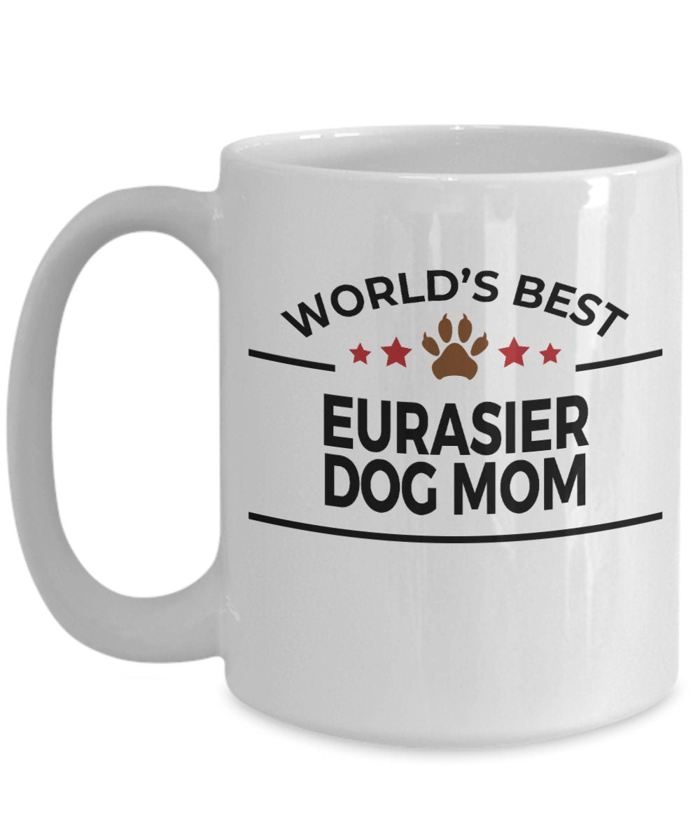 Eurasier Dog Mom Ceramic Coffee Mug - Mallard Moon Gift Shop