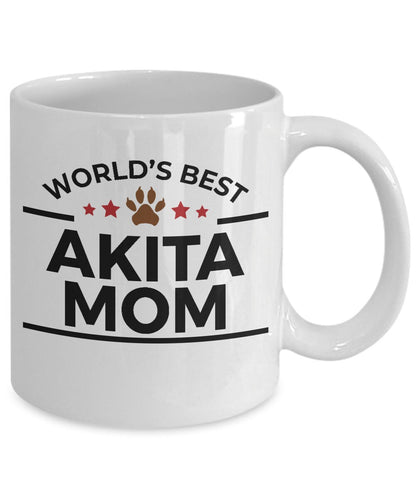 Akita Dog Mom Coffee Mug - Mallard Moon Gift Shop