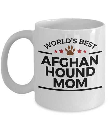 Afghan Hound Dog Mom Mug - Mallard Moon Gift Shop