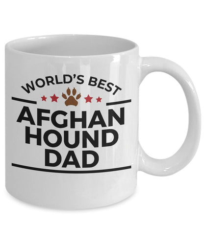 Afghan Hound Dog Dad Mug - Mallard Moon Gift Shop