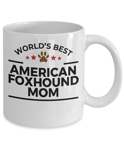 American Foxhound Dog Mom Coffee Mug - Mallard Moon Gift Shop