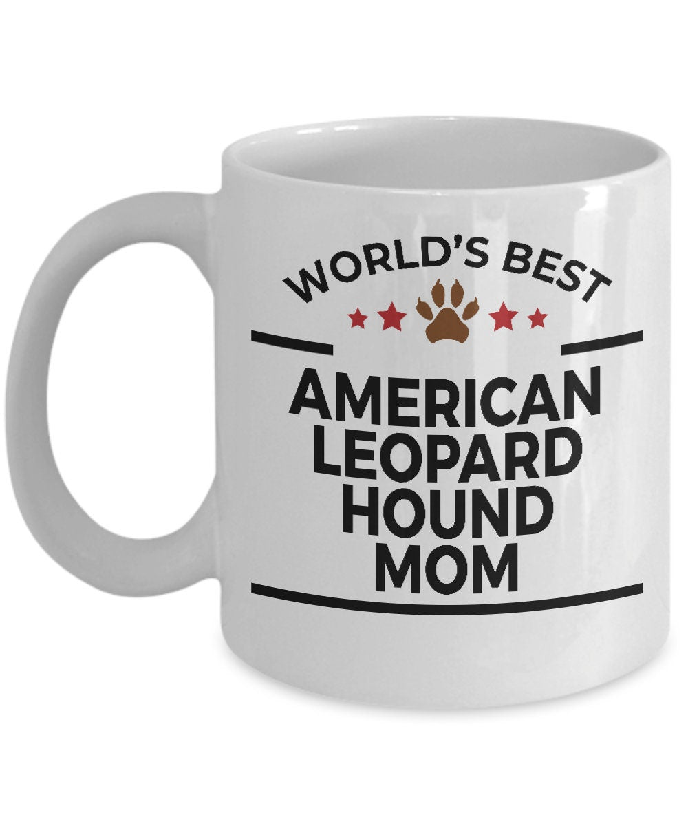 American Leopard Hound Dog Mom Mug - Mallard Moon Gift Shop