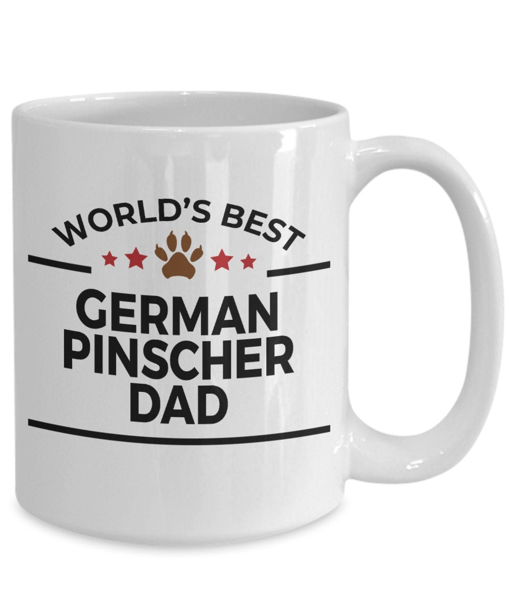 German Pinscher Dog Dad Mug - Mallard Moon Gift Shop