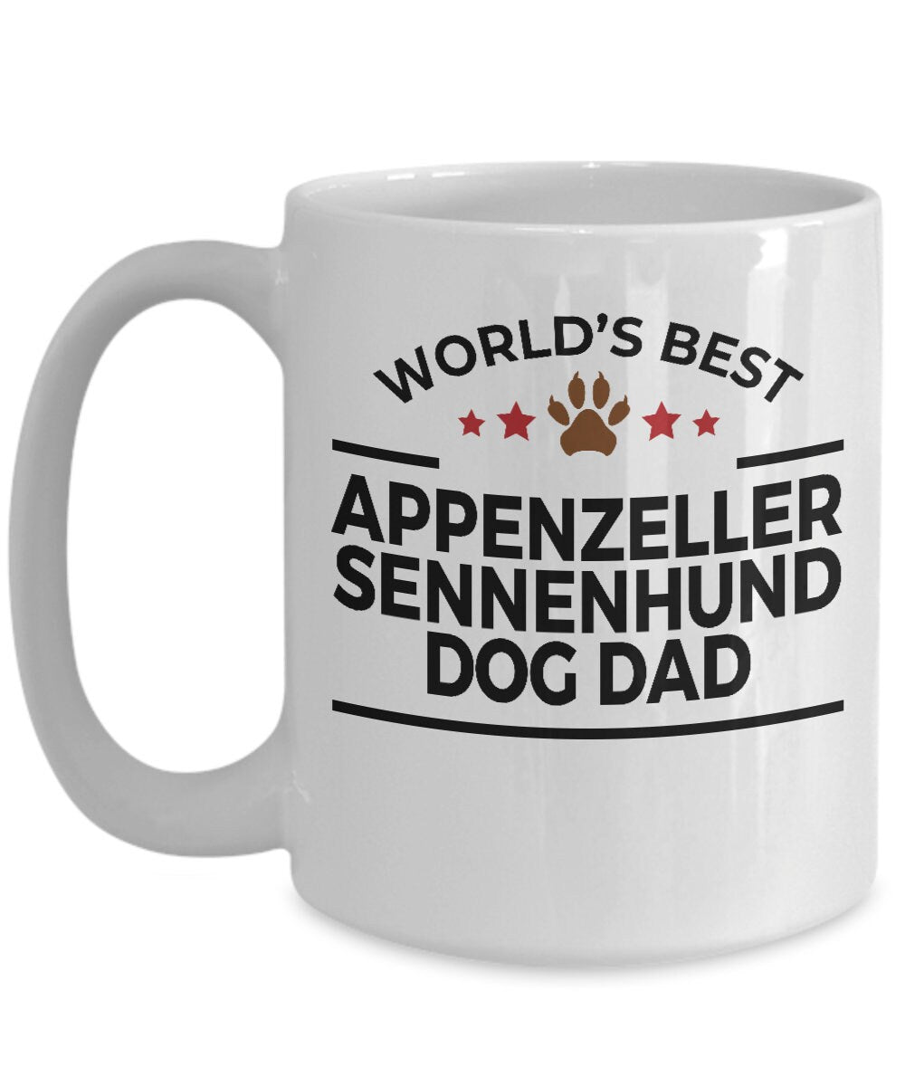 Appenzeller Sennenhund Dog Dad Mug - Mallard Moon Gift Shop