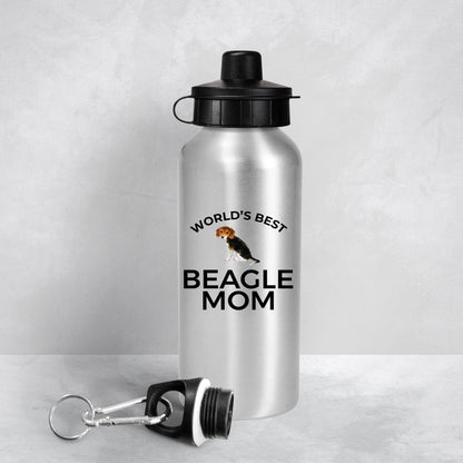 Beagle Dog Mom Water Bottle - Mallard Moon Gift Shop