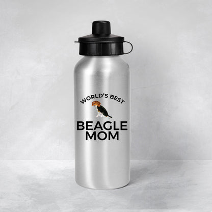 Beagle Dog Mom Water Bottle - Mallard Moon Gift Shop