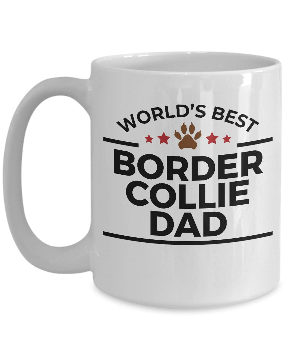 Border Collie Dog Dad Mug - Mallard Moon Gift Shop