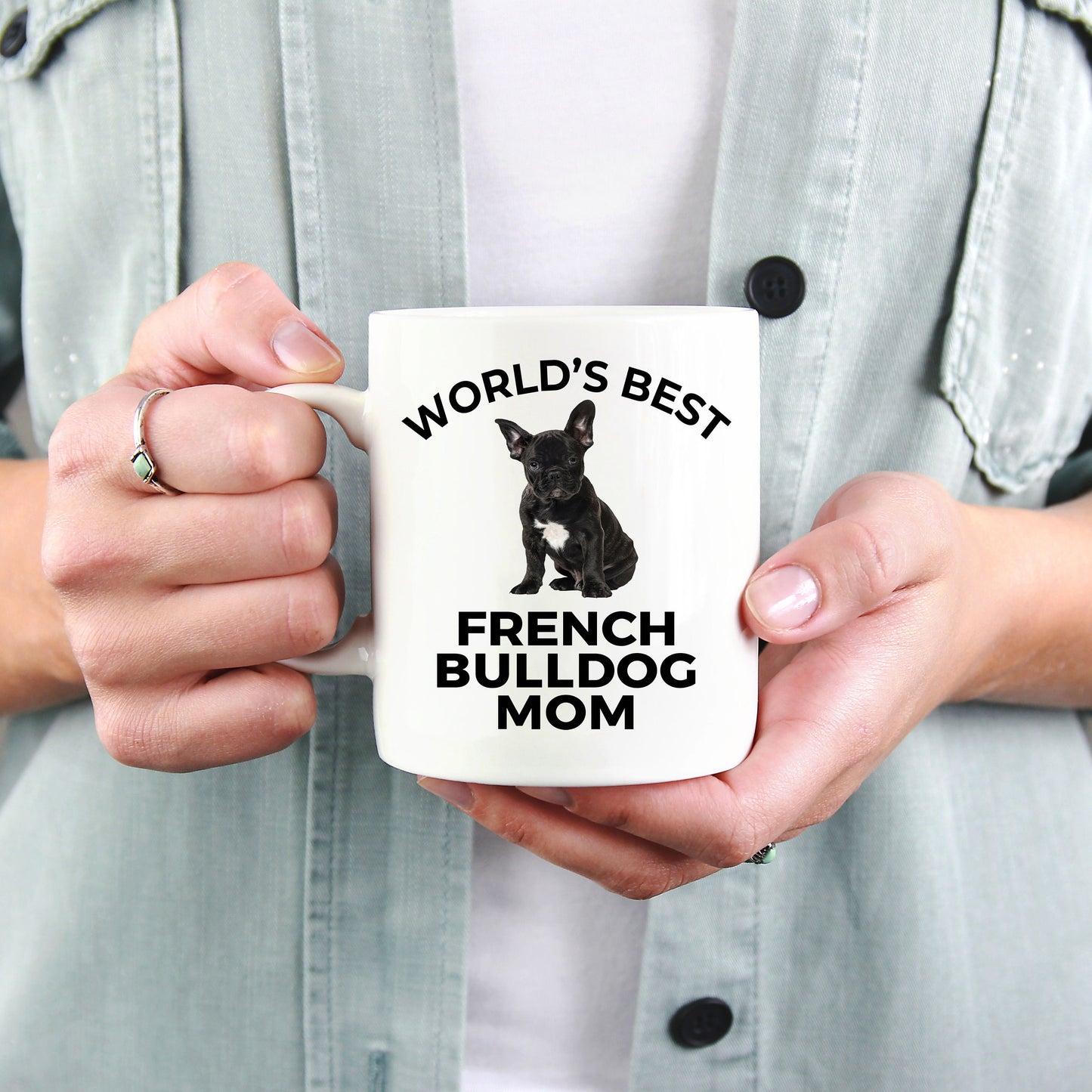 French Bulldog Puppy Dog Mom Mug - Mallard Moon Gift Shop