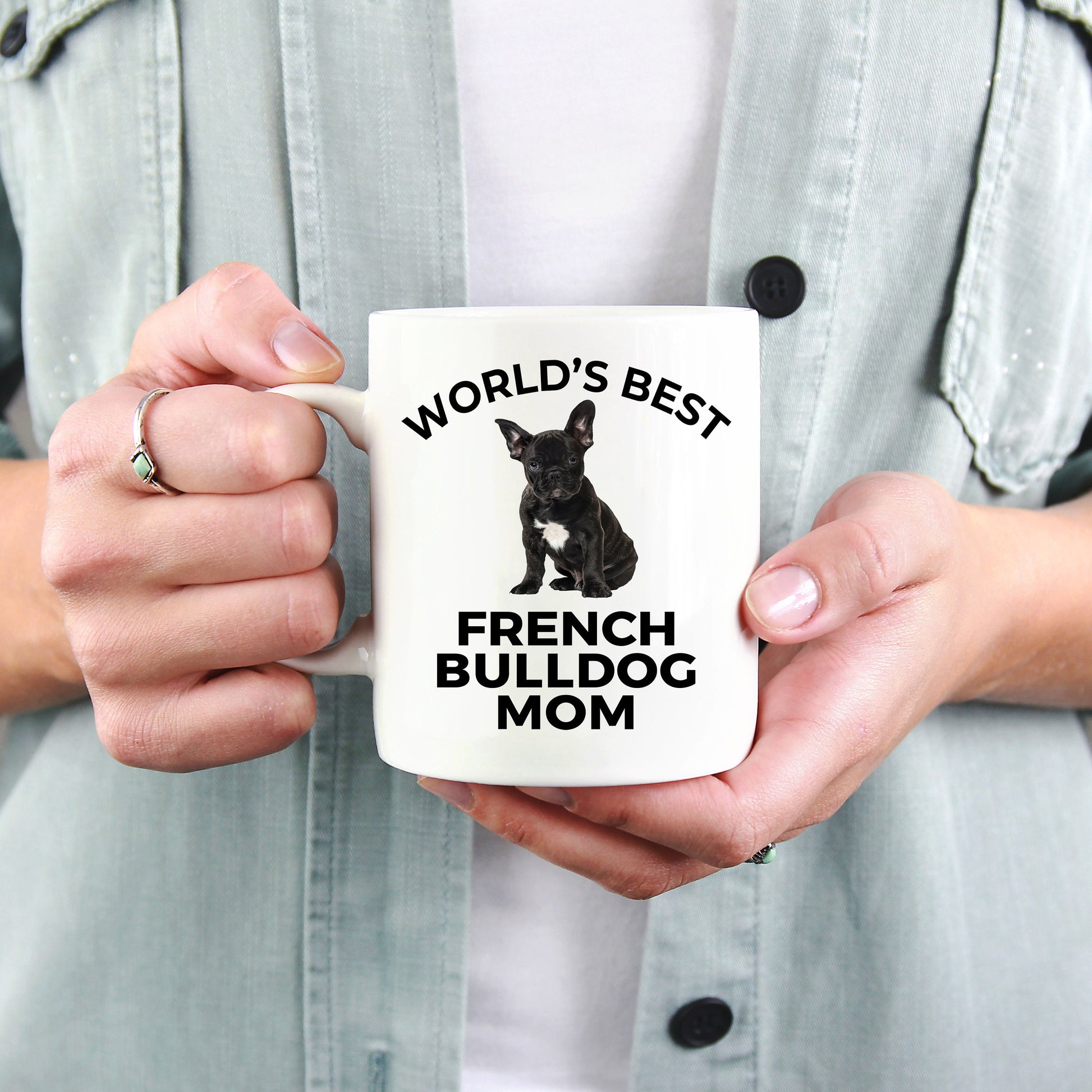 French Bulldog Puppy Dog Mom Mug - Mallard Moon Gift Shop