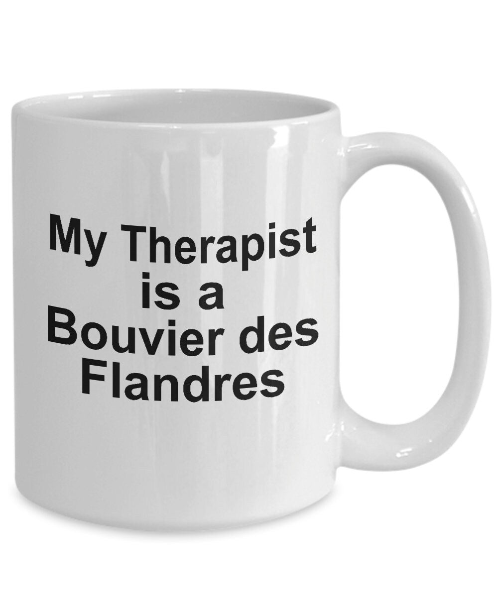 Bouvier des Flandres Dog Therapist Coffee Mug - Mallard Moon Gift Shop