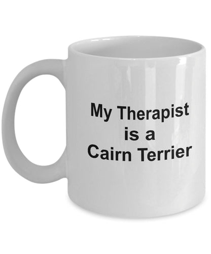 Cairn Terrier Dog Therapist Coffee Mug - Mallard Moon Gift Shop