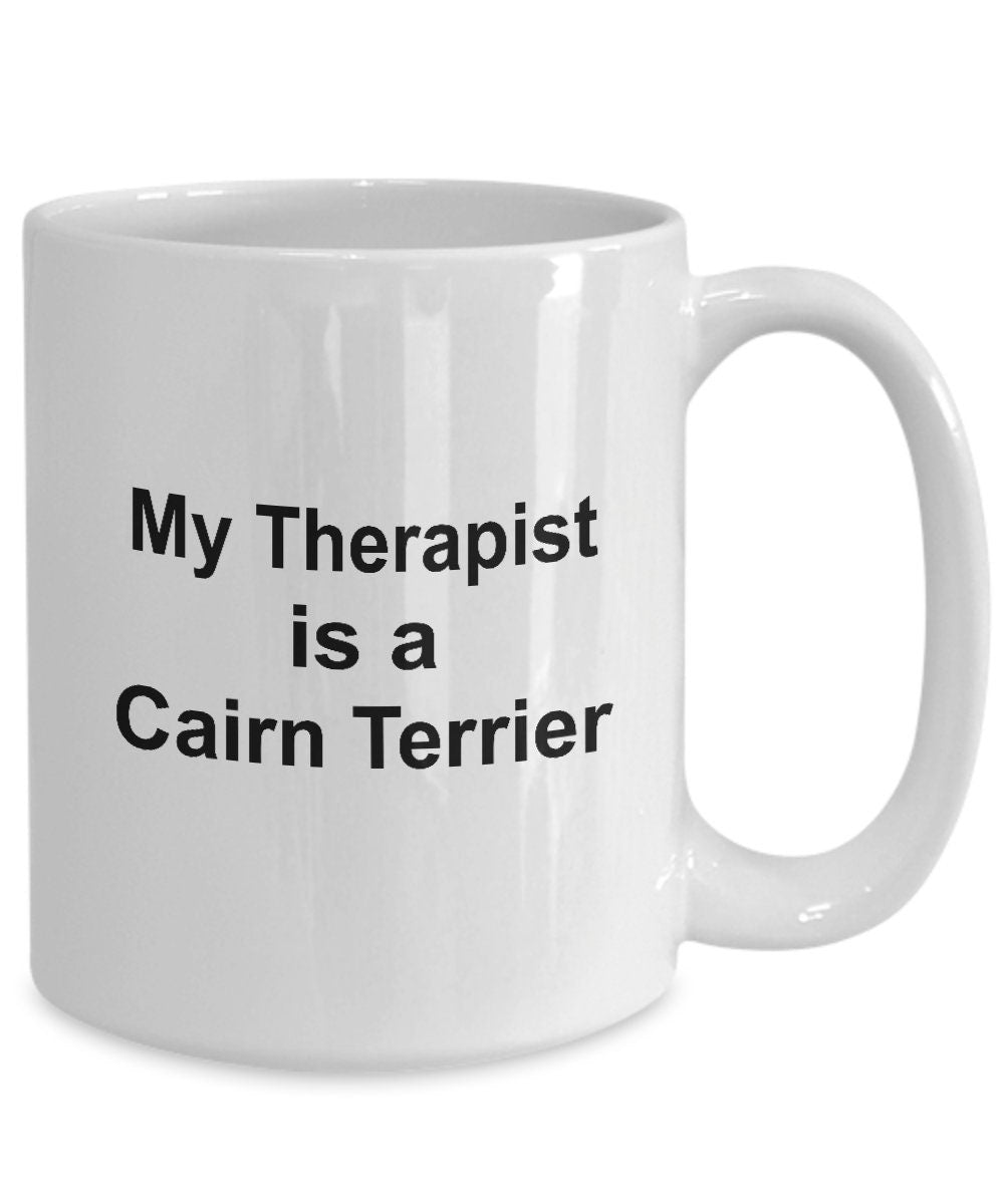 Cairn Terrier Dog Therapist Coffee Mug - Mallard Moon Gift Shop