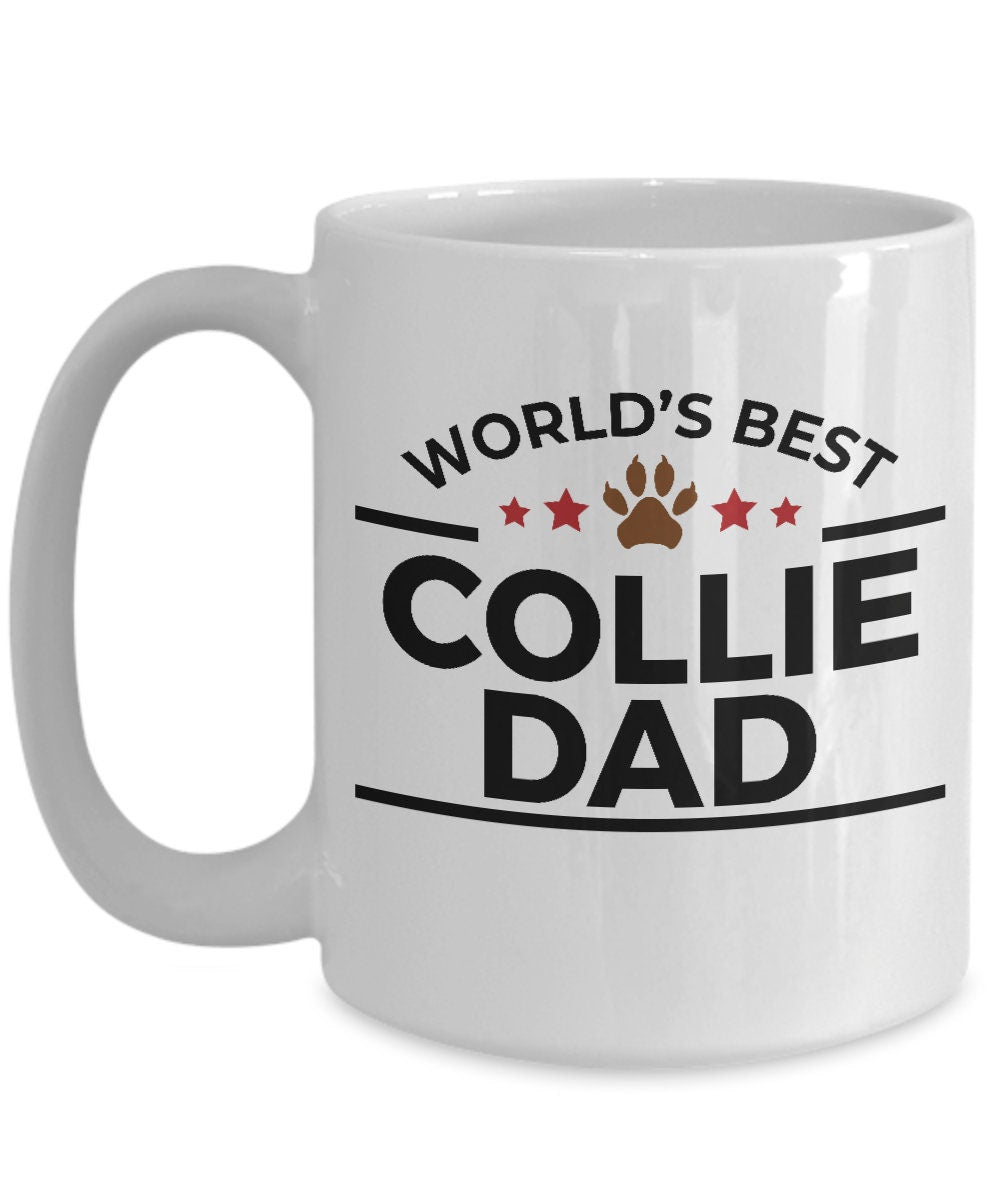 Collie Dog Dad Mug - Mallard Moon Gift Shop