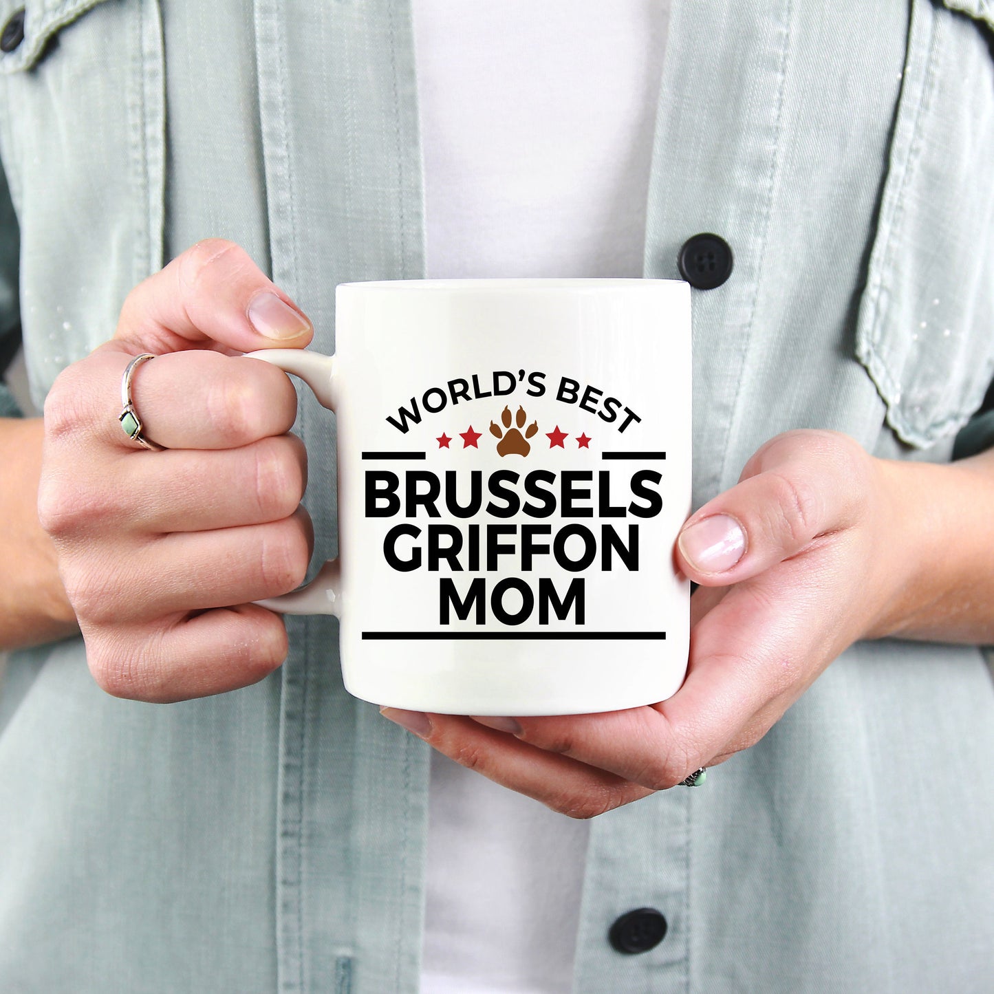 Brussels Griffon Dog Mom Mug - Mallard Moon Gift Shop
