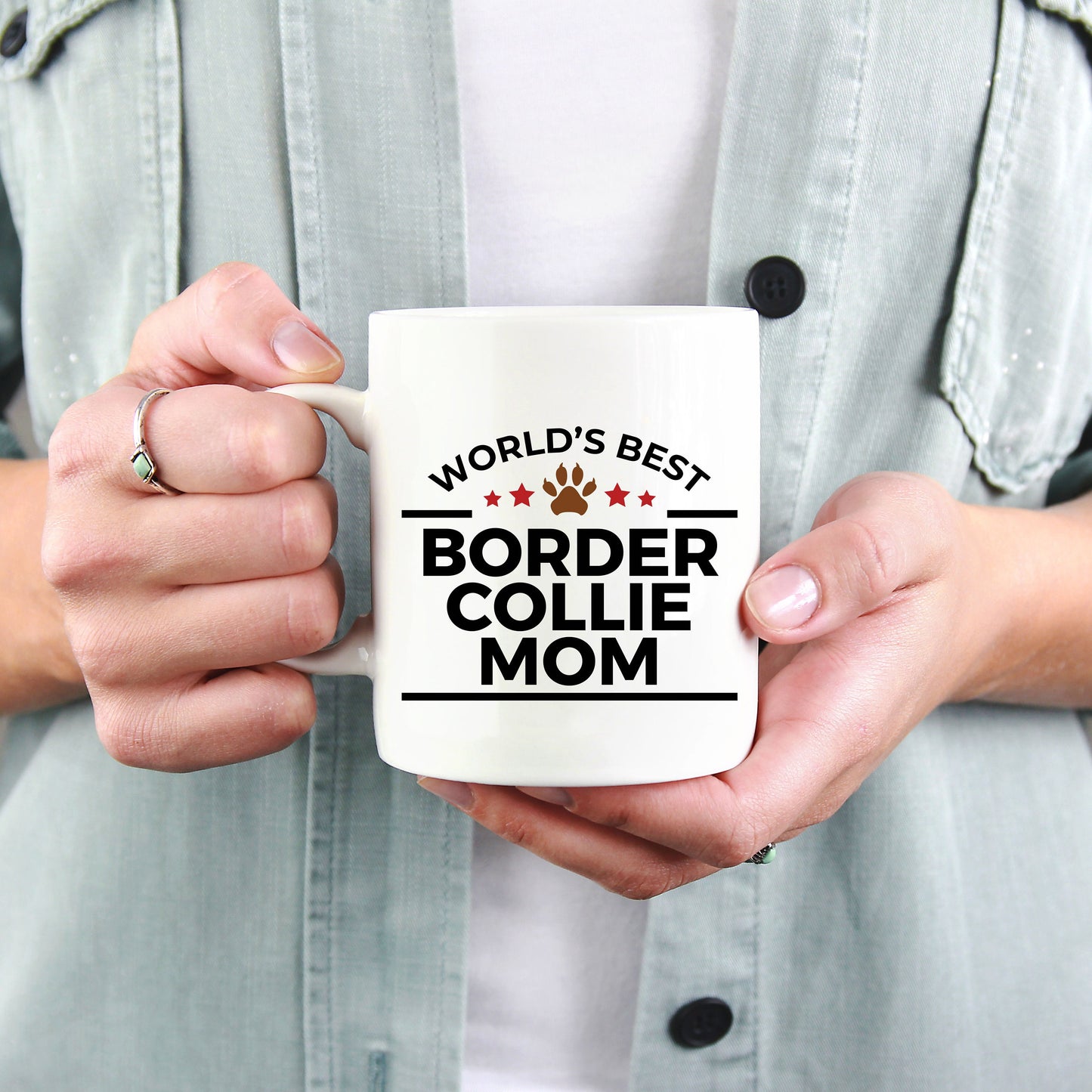Border Collie Dog Mom Mug - Mallard Moon Gift Shop