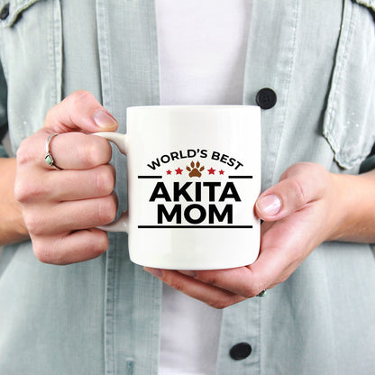 Akita Dog Mom Coffee Mug - Mallard Moon Gift Shop
