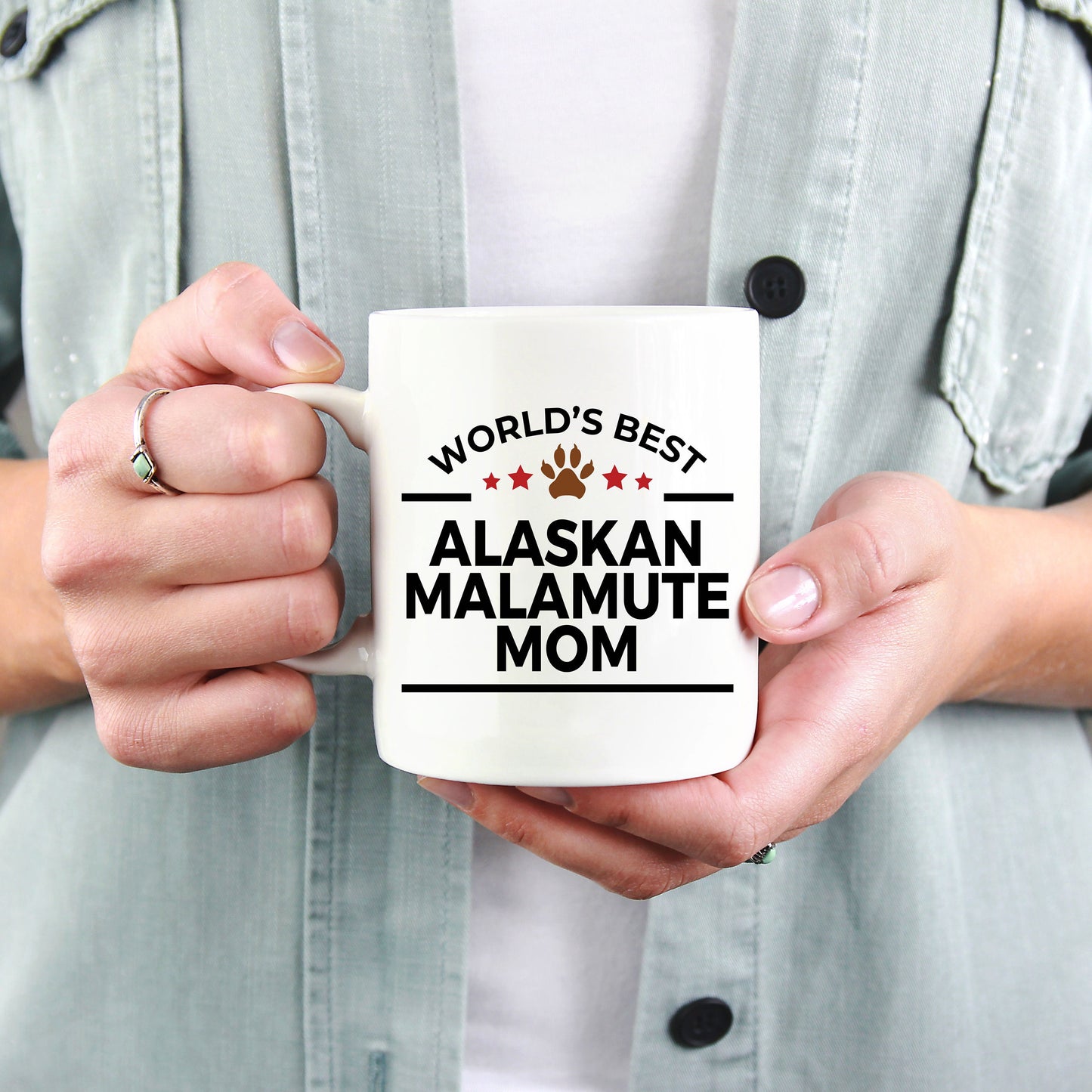 Alaskan Malamute Dog Mom Mug - Mallard Moon Gift Shop