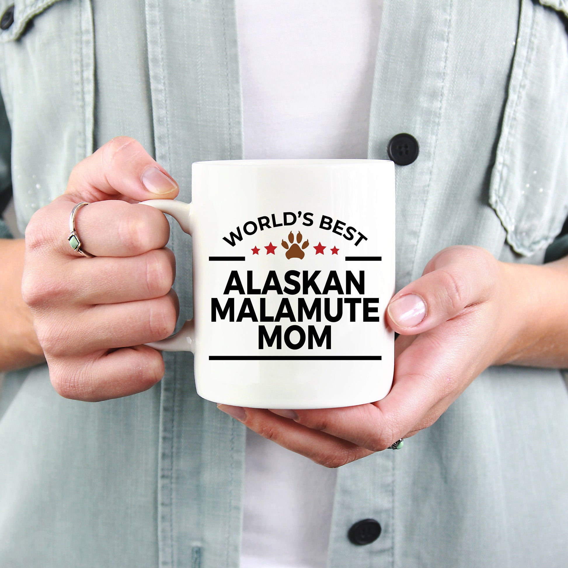 Alaskan Malamute Dog Mom Mug - Mallard Moon Gift Shop