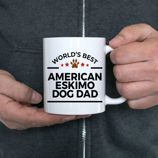 American Eskimo Dog Dad Mug - Mallard Moon Gift Shop