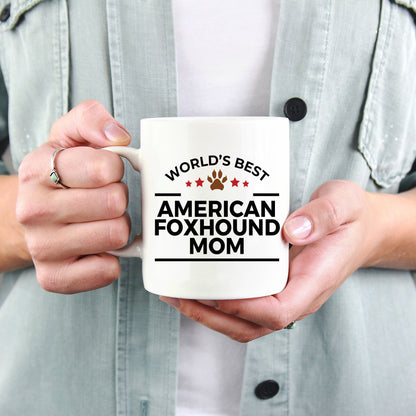 American Foxhound Dog Mom Coffee Mug - Mallard Moon Gift Shop