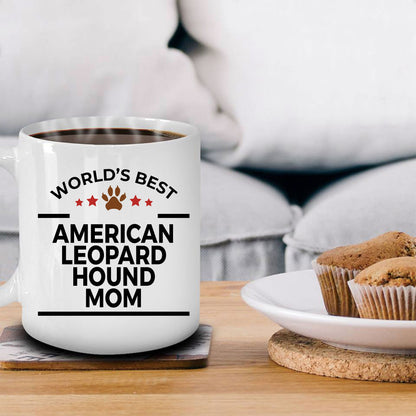 American Leopard Hound Dog Mom Mug - Mallard Moon Gift Shop