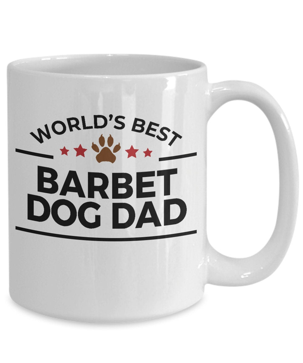Barbet Dog Dad Coffee Mug - Mallard Moon Gift Shop